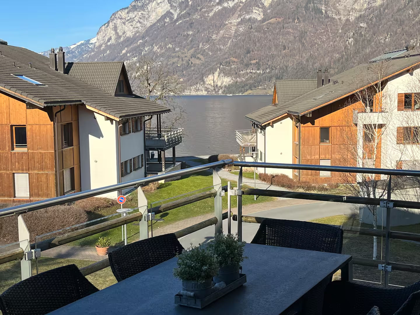 Balkon mit Seesicht